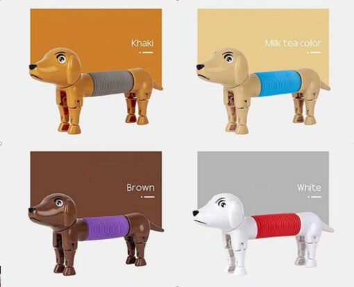 Creative Children's Telescopic Animal Pop Tube Toys