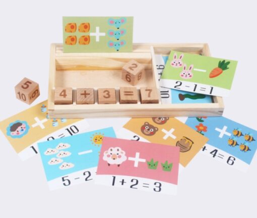 Children's Arithmetic Building Block Learning Math Toy