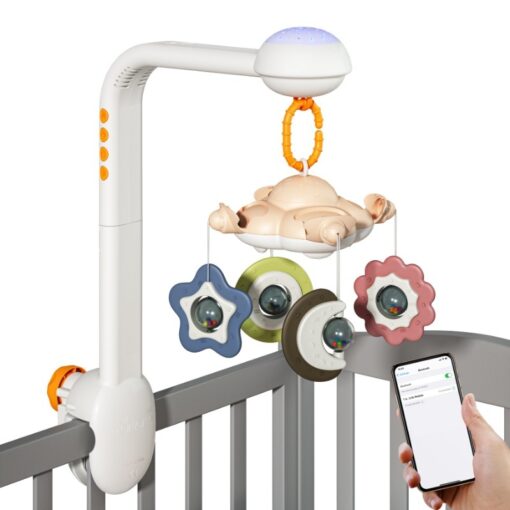 Multi-functional Starry Sky Music Baby Crib Toy