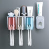Multifunctional Hanging Toothbrush Storage Cup Holder