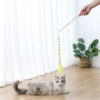 Interactive Cat String Wool Ball Feathers Toy