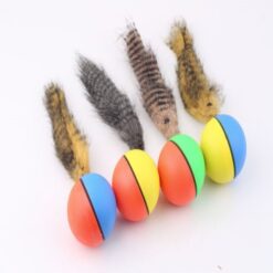 Automatic Electric Cat Rolling Jumping Ball Toy