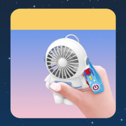 Portable Mini USB Rechargeable Astronaut Fan