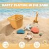 Children's Silicone Beach Bucket Set Water Play Toy