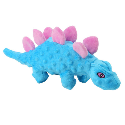 2-in-1 Dinosaur Pet Sound Squeaker Chew Plush Toy