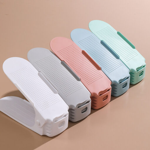 Adjustable Double-layer Thickened Shoe Storage Rack