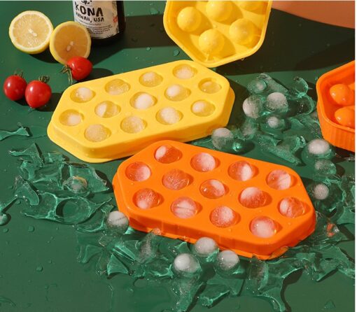 Kitchen Silicone Mini Ice Cube Mold Maker Trays