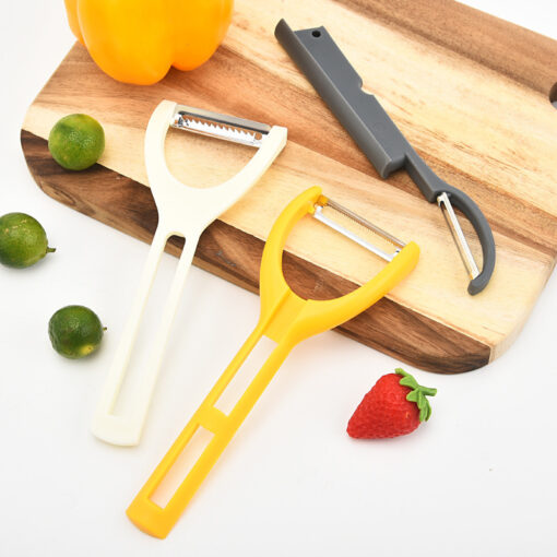 3 in 1 Stainless Steel Removable Melon Fruit Planer Knife