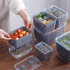 Kitchen Fresh-Keeping Drain Storage Container