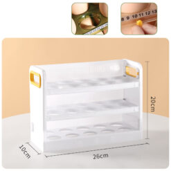 Durable Multipurpose Kitchen Egg Tray Storage Box