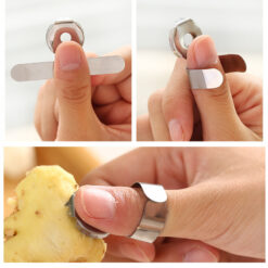 Multifunctional Stainless Steel Kitchen Garlic Peeler