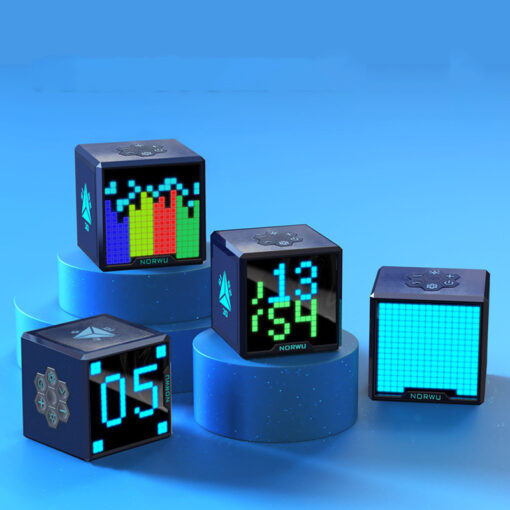 RGB Desktop Induction Ambient Light Alarm Clock