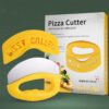Durable Ergonomic Handle Stainless Steel Pizza Cutter