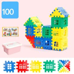 Interactive Building Block Puzzle Assembling Toys
