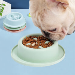Portable Anti-choking Pet Slow Food Feeder Bowl