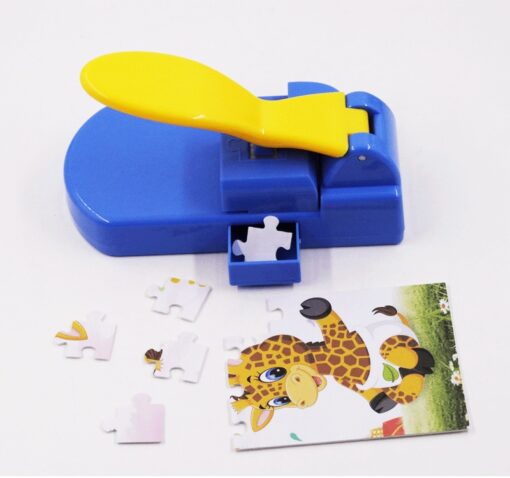 Creative DIY Making Jigsaw Puzzle Cutter Machine Maker