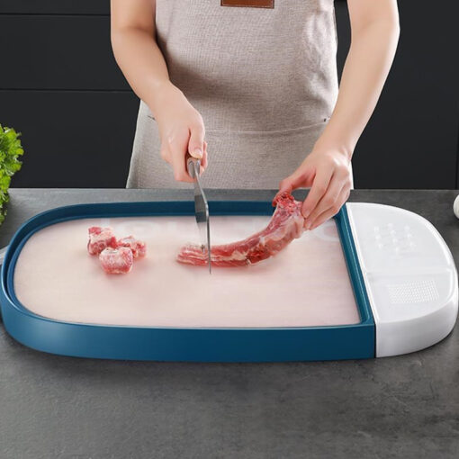 Multifunctional Stainless Steel Storage Cutting Board