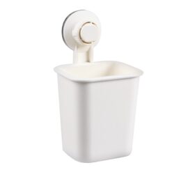 Wall-mounted Bathroom Suction Cup Toothbrush Holder