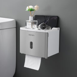 Portable Free Punching Toilet Paper Towel Box Holder