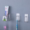 Creative Stainless Steel Toothbrush Toothpaste Holder