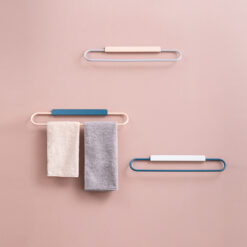 Creative Minimalist Stainless Steel Towel Rack Holder
