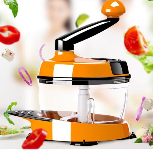 Stainless Steel Manual Meat Vegetable Grinder Cutter