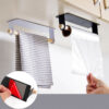 Creative Wall-mounted Kitchen Hanging Towel Rack