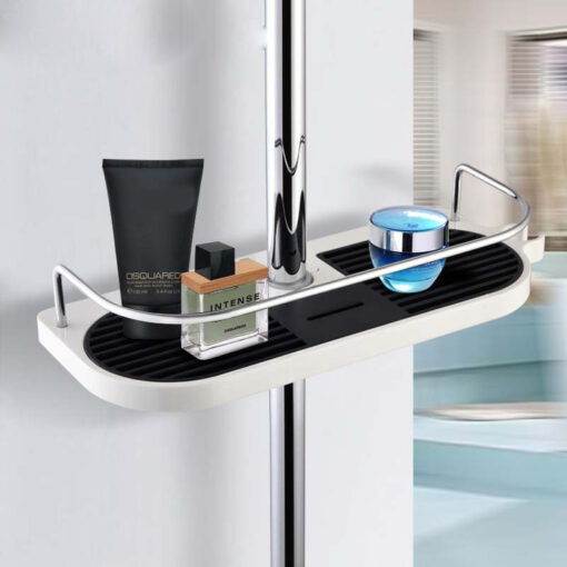 Stainless Steel Bathroom Shower Shelf Storage Rack