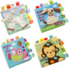 Animal Embroidery Puzzle Stereoscopic Baby Books Toy