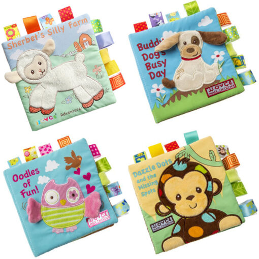 Animal Embroidery Puzzle Stereoscopic Baby Books Toy