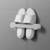 Free Perforated Bathroom Slippers Drainer Rack