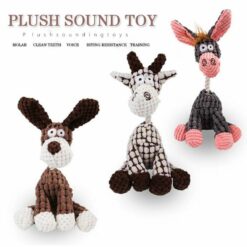 Funny Pet Puppy Chew Squeaker Plush Sound Toys