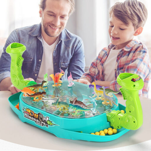 Interactive Children's Dinosaur Table Game Battle Toy