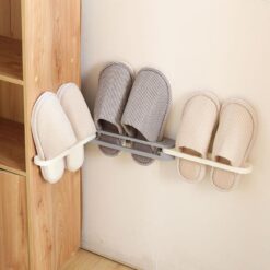 Foldable Wall Hanging Bathroom Slippers Rack