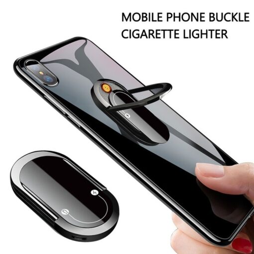 Creative USB Mobile Phone Holder Cigarette Lighter