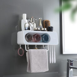 Automatic Toothbrush Free Punch Cup Holder Dispenser