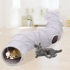Creative Foldable S-type Cat Tunnel Scratching Toy