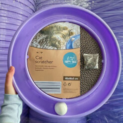 Interactive Round Ball Track Cat Scratching Board Toy