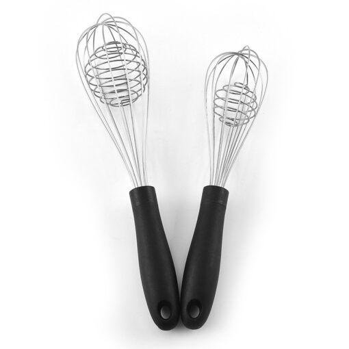 Multifunctional Stainless Steel Kitchen Egg Beater - Image 3