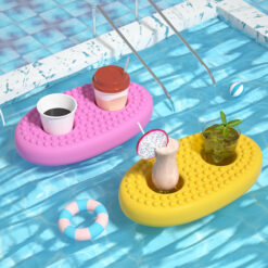 Creative Floating Coaster Pool Drink Cup Holder