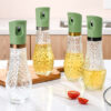Durable Kitchen Press-on Glass Oil Sprayer Bottle