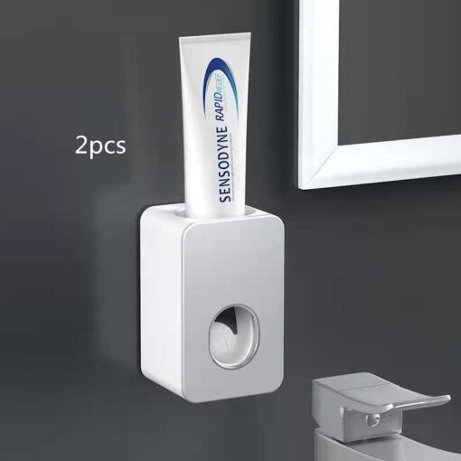 Wall-mounted Punch-free Automatic Toothpaste Dispenser - Image 4