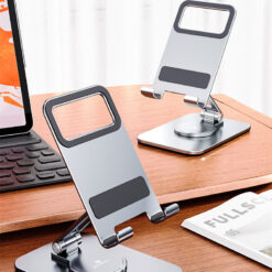 Aluminum Alloy Folding Desktop Mobile Phone Stand
