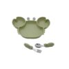 Children's Silicone Tableware Food Bowl Snack Plate