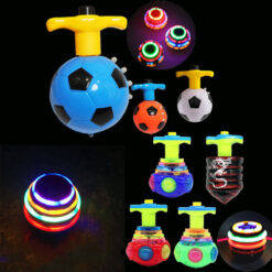 Colorful Children's Luminous Spinning Top UFO Toy