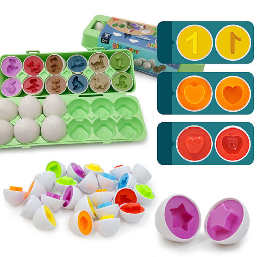 Baby Learning Smart Egg Shape Matching Sorters Toy