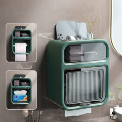 Wall Mounted Waterproof Household Toilet Tissue Box