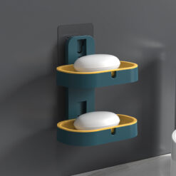 Creative Double Layer Bathroom Toilet Soap Box
