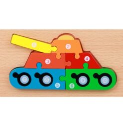 3D Wooden Children's Puzzle Blocks Educational Toy