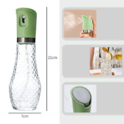 Durable Kitchen Press-on Glass Oil Sprayer Bottle